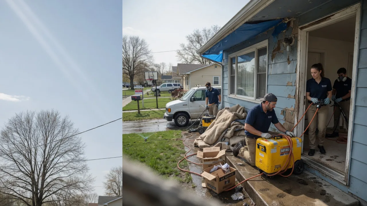 Basement Flood Cleanup in Conception Junction, MO near me